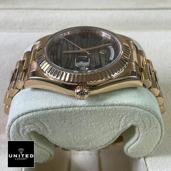 View 6 of Rolex Day-Date Wave 218235-0035 Replica