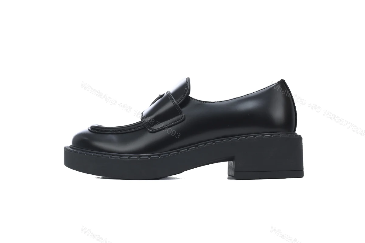 View 6 of Prada Midsole Loafers Black