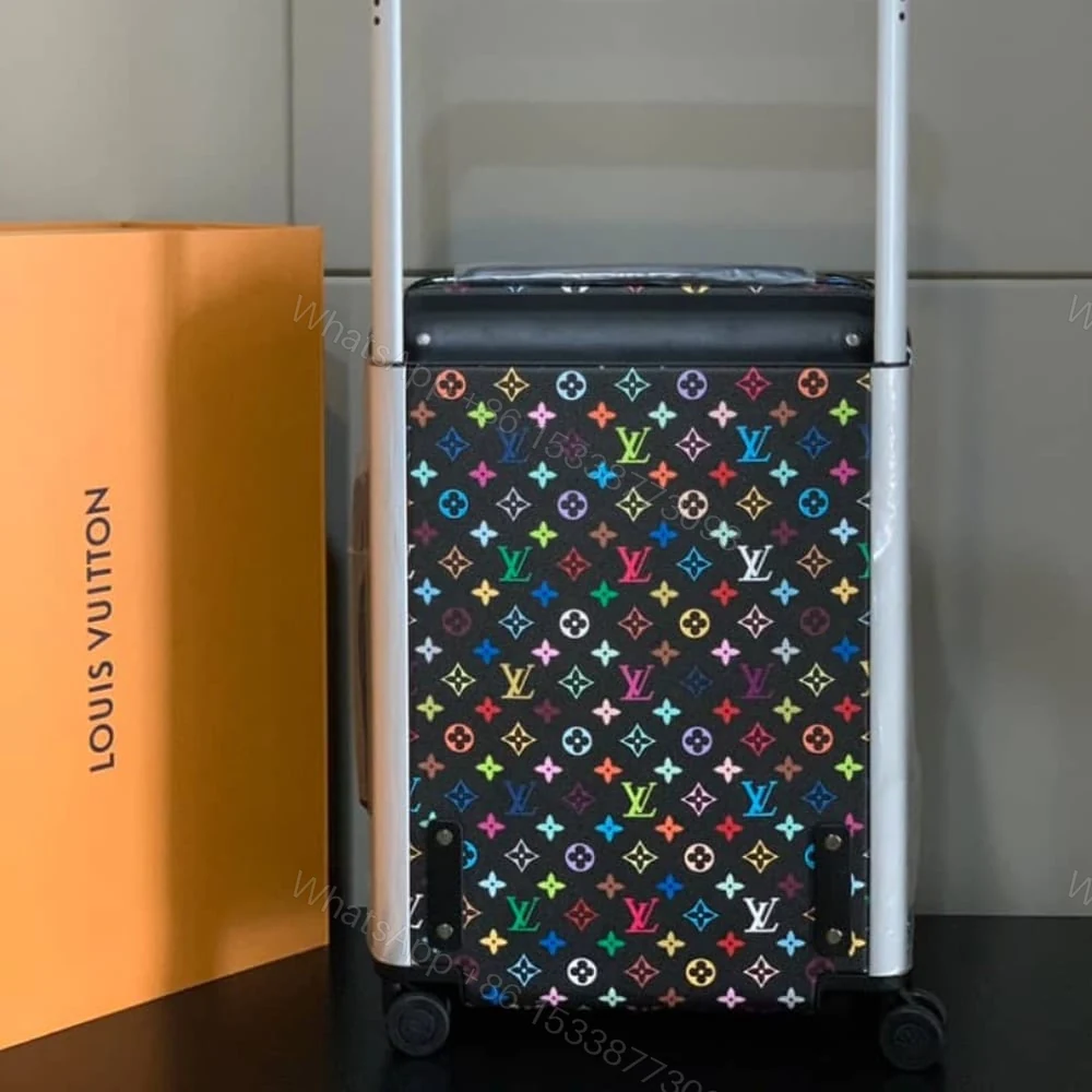 View 7 of LOUIS VUITTON X TAKASHI MURAKAMI HORIZON 55 MULTICOLOR BLACK 55CM M13787