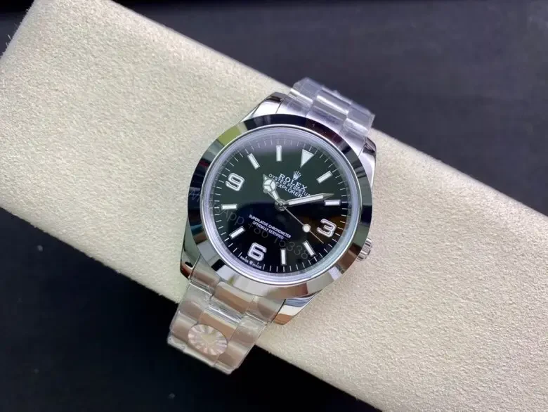 View 4 of Rolex Explorer 41mm Stainless Steel Automatic Watch RLX-EXP-41-SS