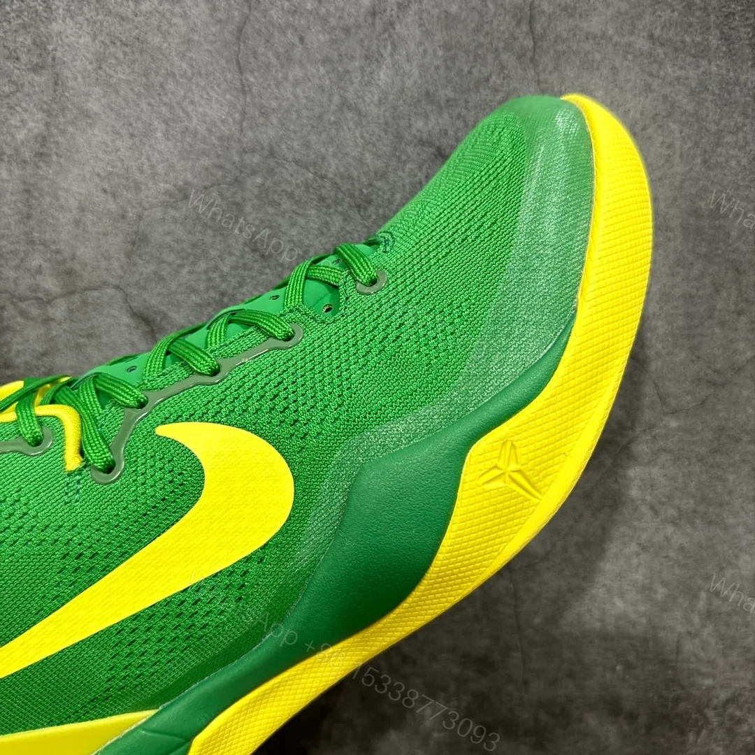 View 5 of Nike Kobe 8 Protro Oregon Ducks PE Mamba Program green/yellow