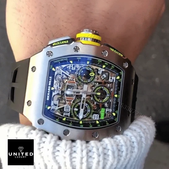 View 4 of Richard Mille Titanium Replica
