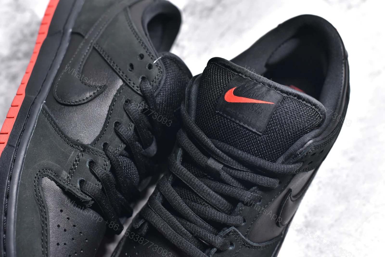 View 7 of Nike SB Black Pigeon Dunk Low Reps