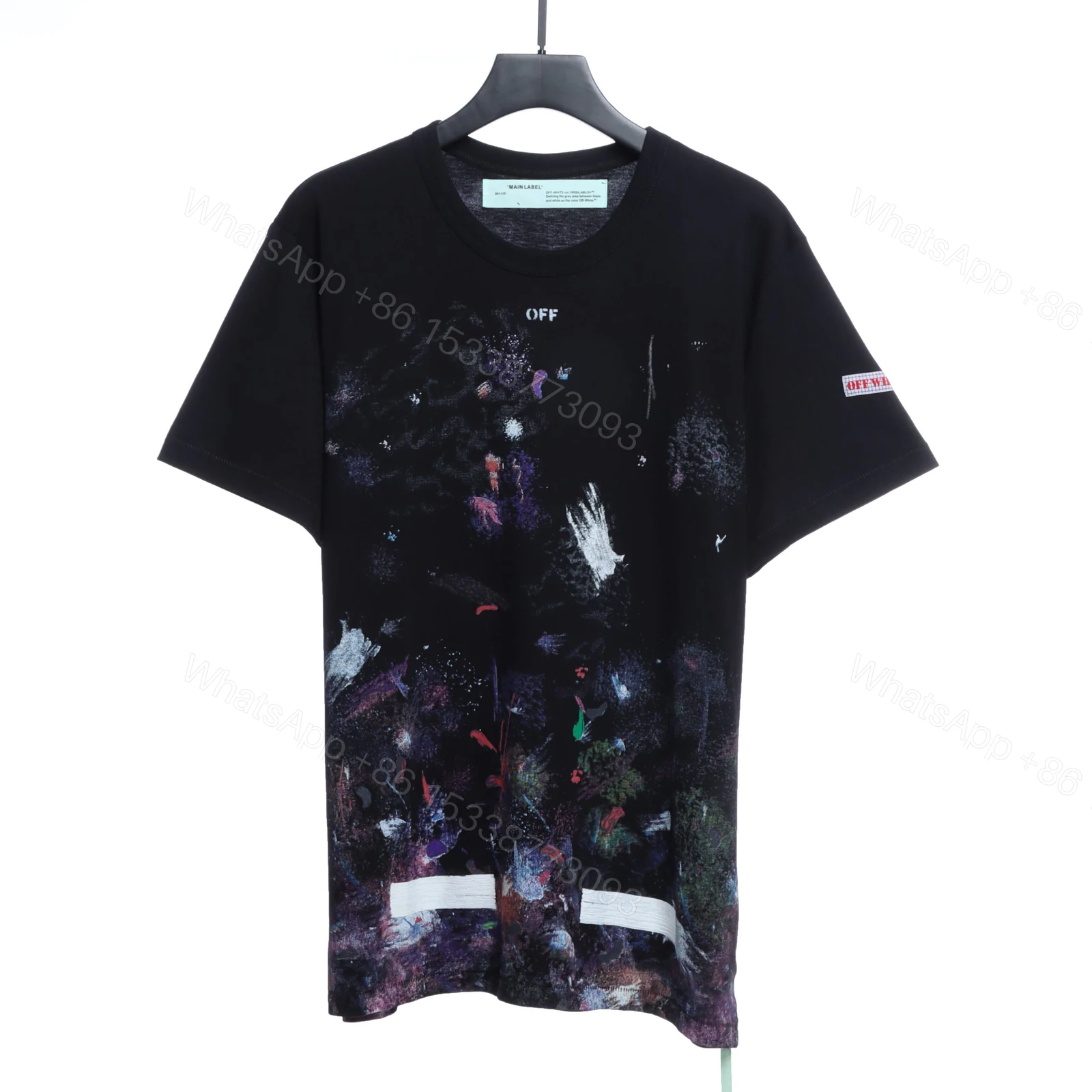 Off-White Fireworks T-Shirt Black — view 1
