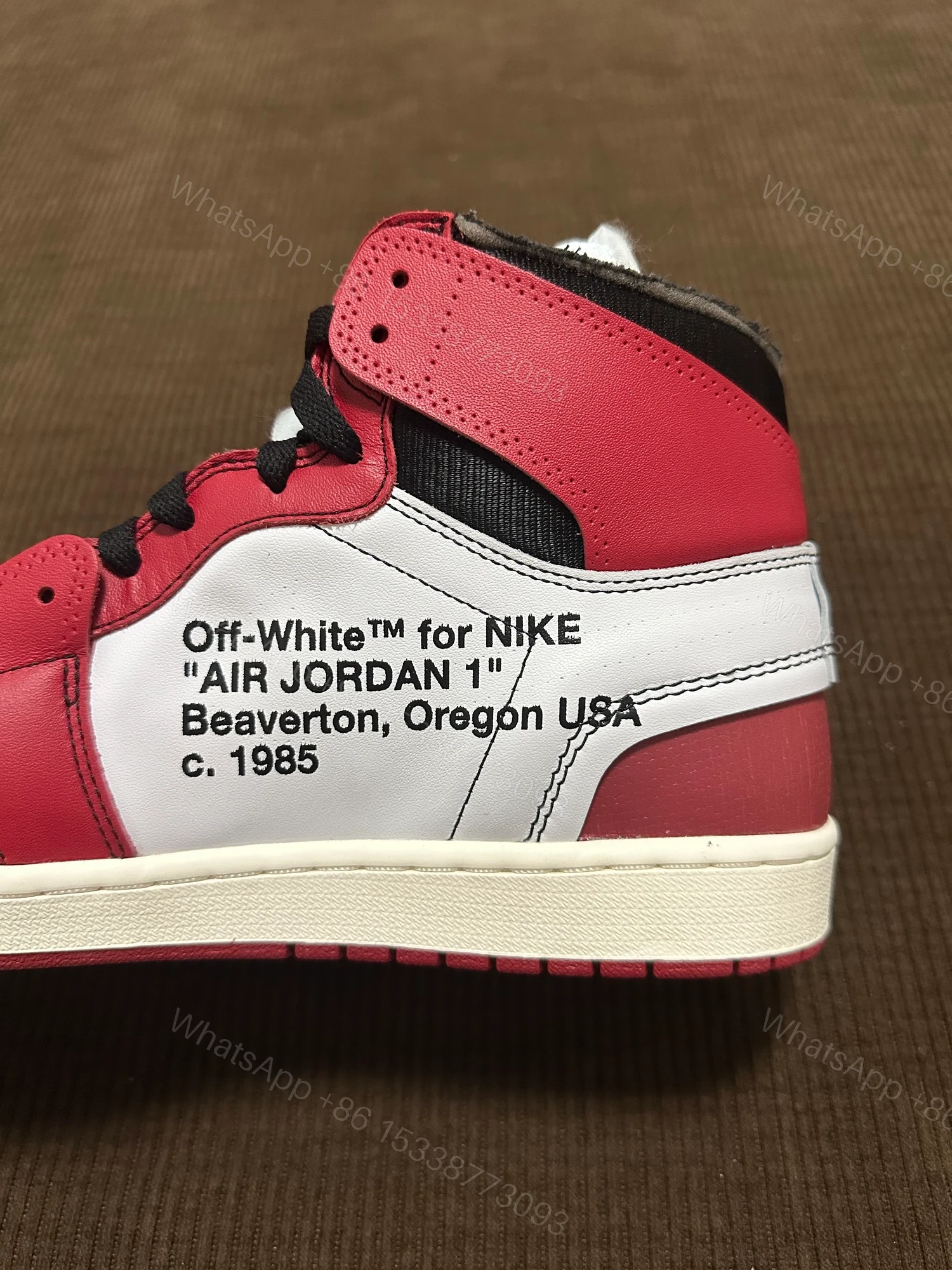 View 2 of Jordan 1 Retro High Off-White Chicago