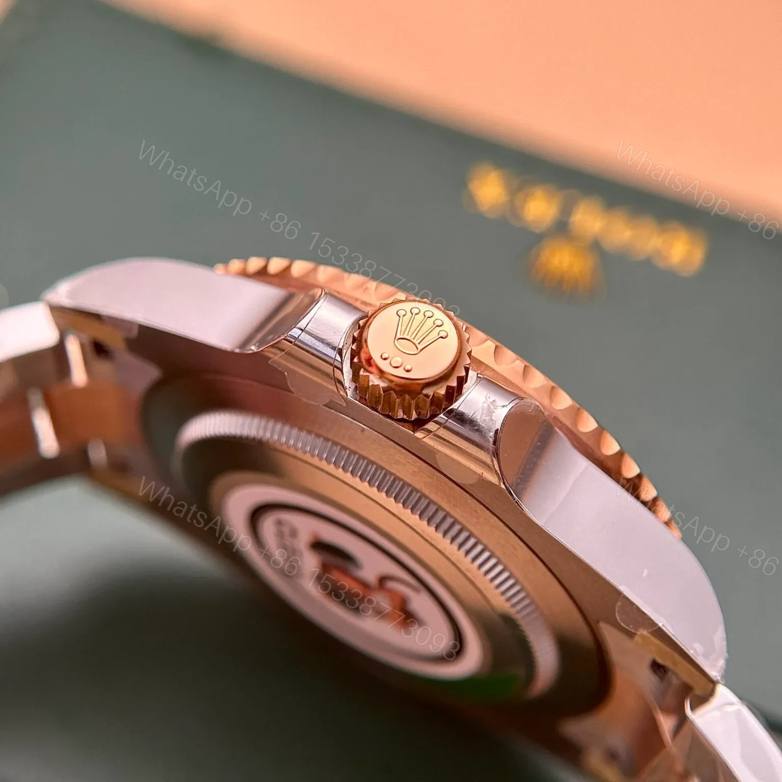 View 4 of Replica Rolex GMT-Master Black Dial 126711CHNR Root Beer
