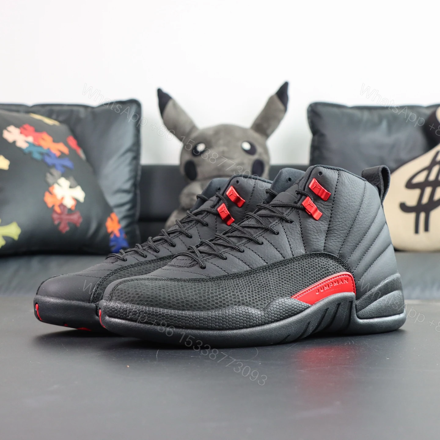 View 8 of Air Jordan 12 “Bloodline” Reps