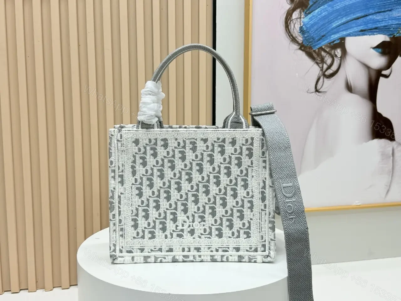 View 10 of Chic Structured Tote: Textured Luxury, Everyday Use