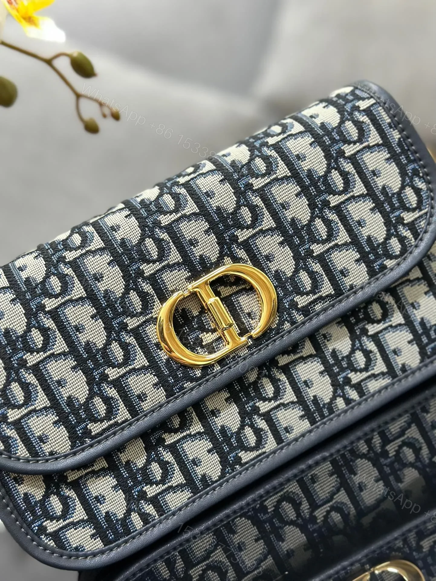 View 2 of Dior 30 Montaigne Avenue Monogram Super Bag 22.5x12cm