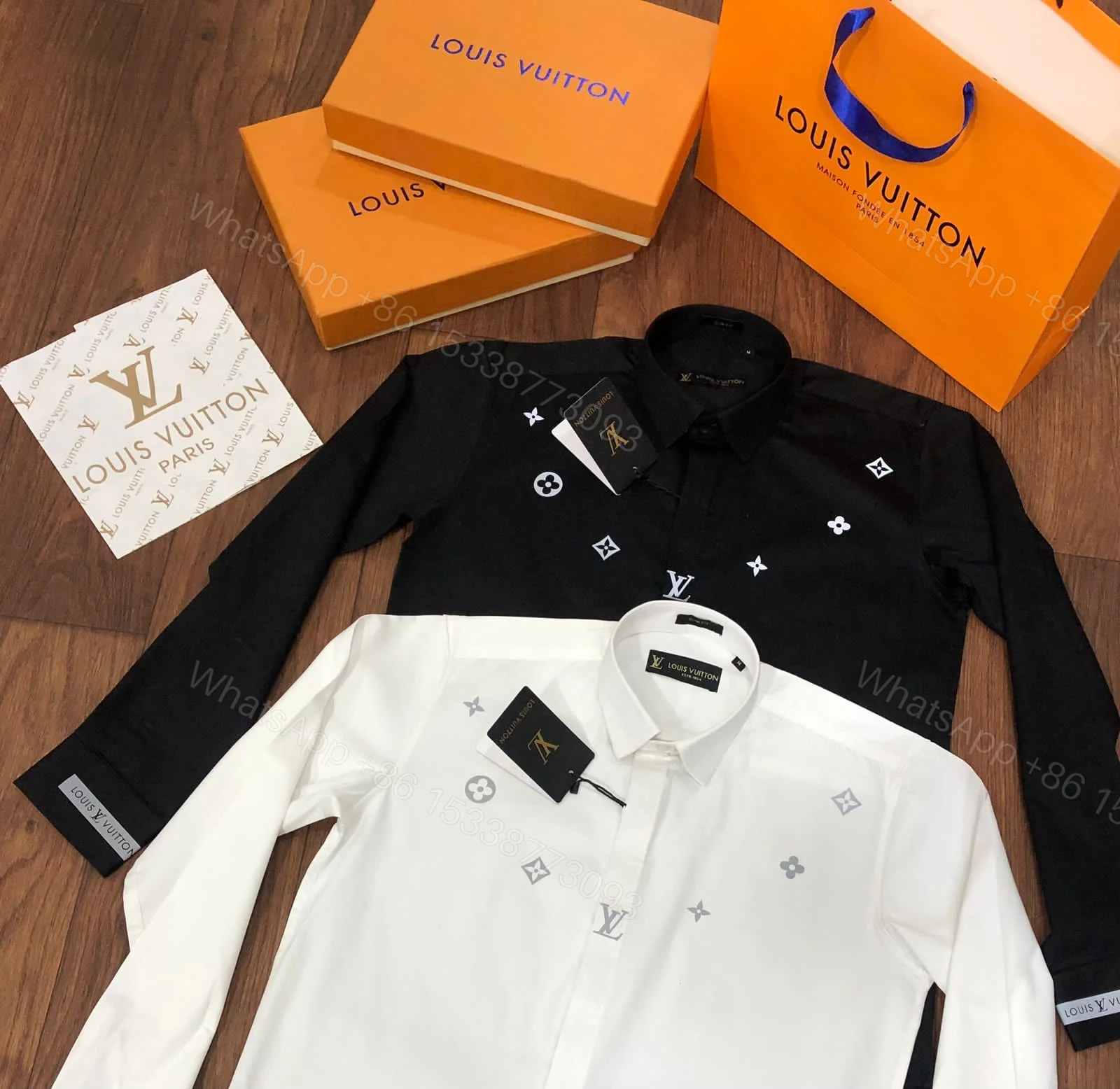 View 7 of FIRST COPY BALMAIN IMPORTED SATIN LYCRA FABRIC FULL SLEEVE SHIRTS