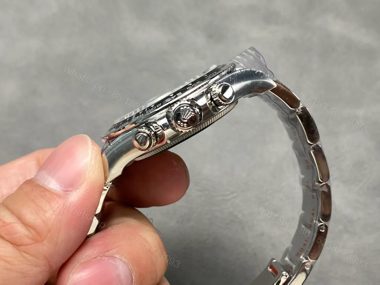 View 6 of Rolex Cosmograph Daytona Super Clone Stainless Steel – Cerachrom Black Dial Oyster 126500LN-0002