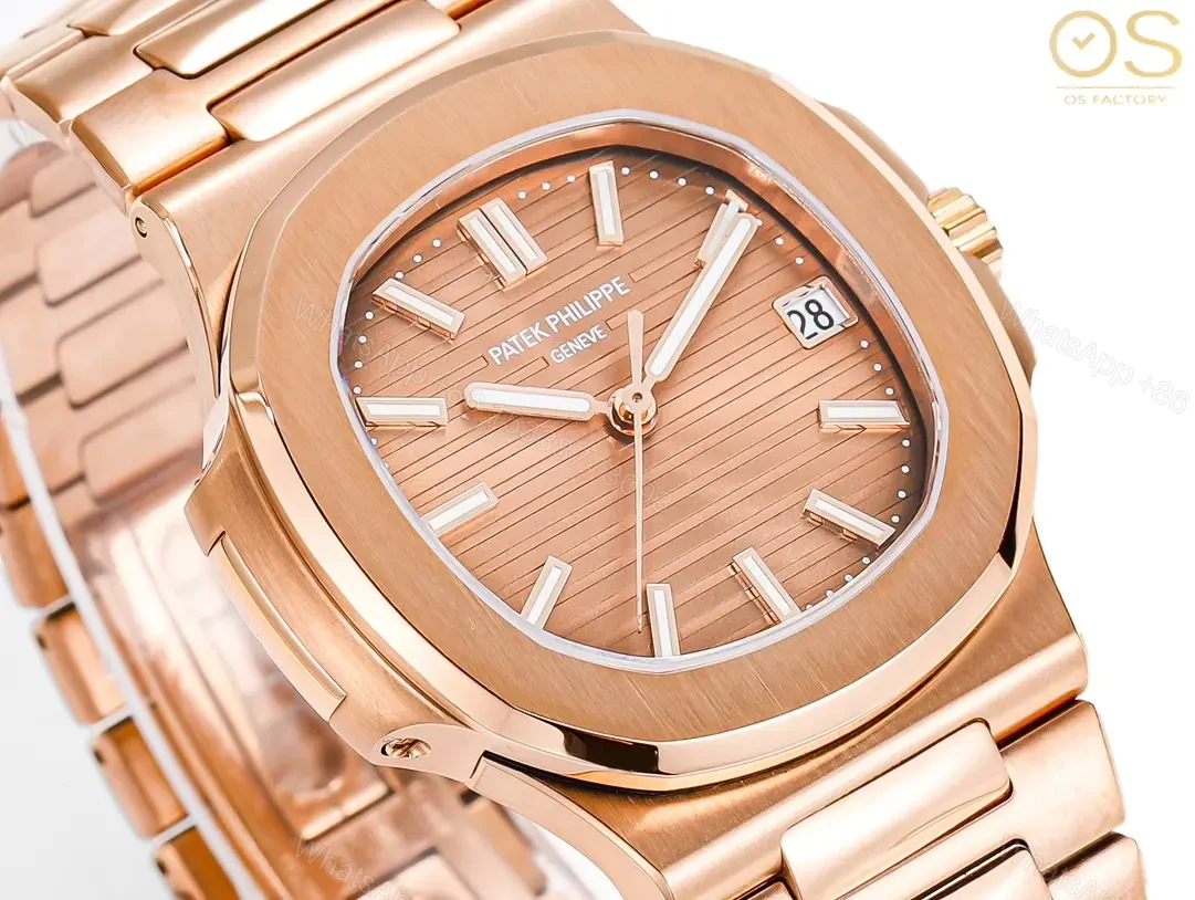 View 4 of Patek Philippe Rose Gold Nautilus Style Watch