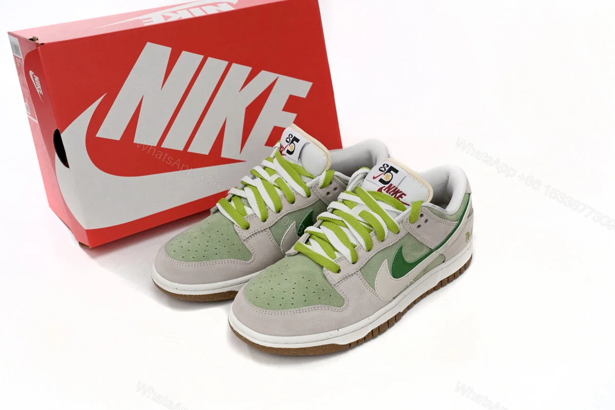 Nike SB Dunk Low "85" Gray White Green DO9457-116 — view 2