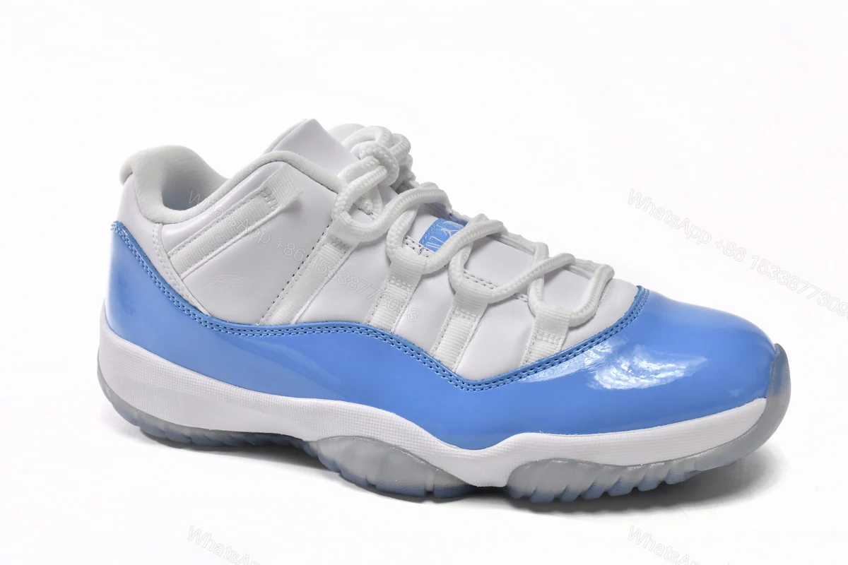 View 3 of Air Jordan 11 Retro Low University Blue 528895-106