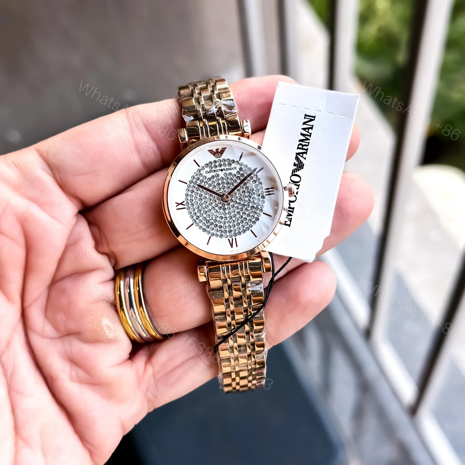 View 2 of Emporio Armani Women’s Slim Watch