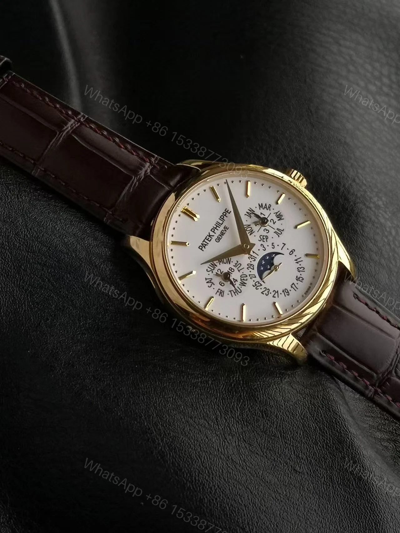 View 7 of Replica Patek Philippe Grand Complications Perpetual Calendar, Ref. 5327J-001