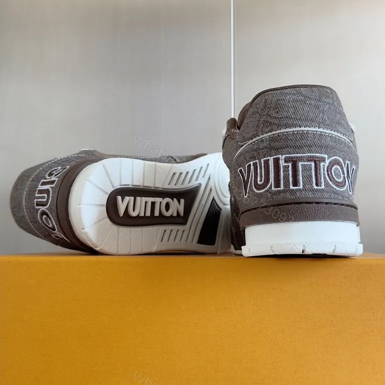 View 2 of Patterned Texture Sneaker â€” LV Details, All-Day Comfort, Streetwear Style