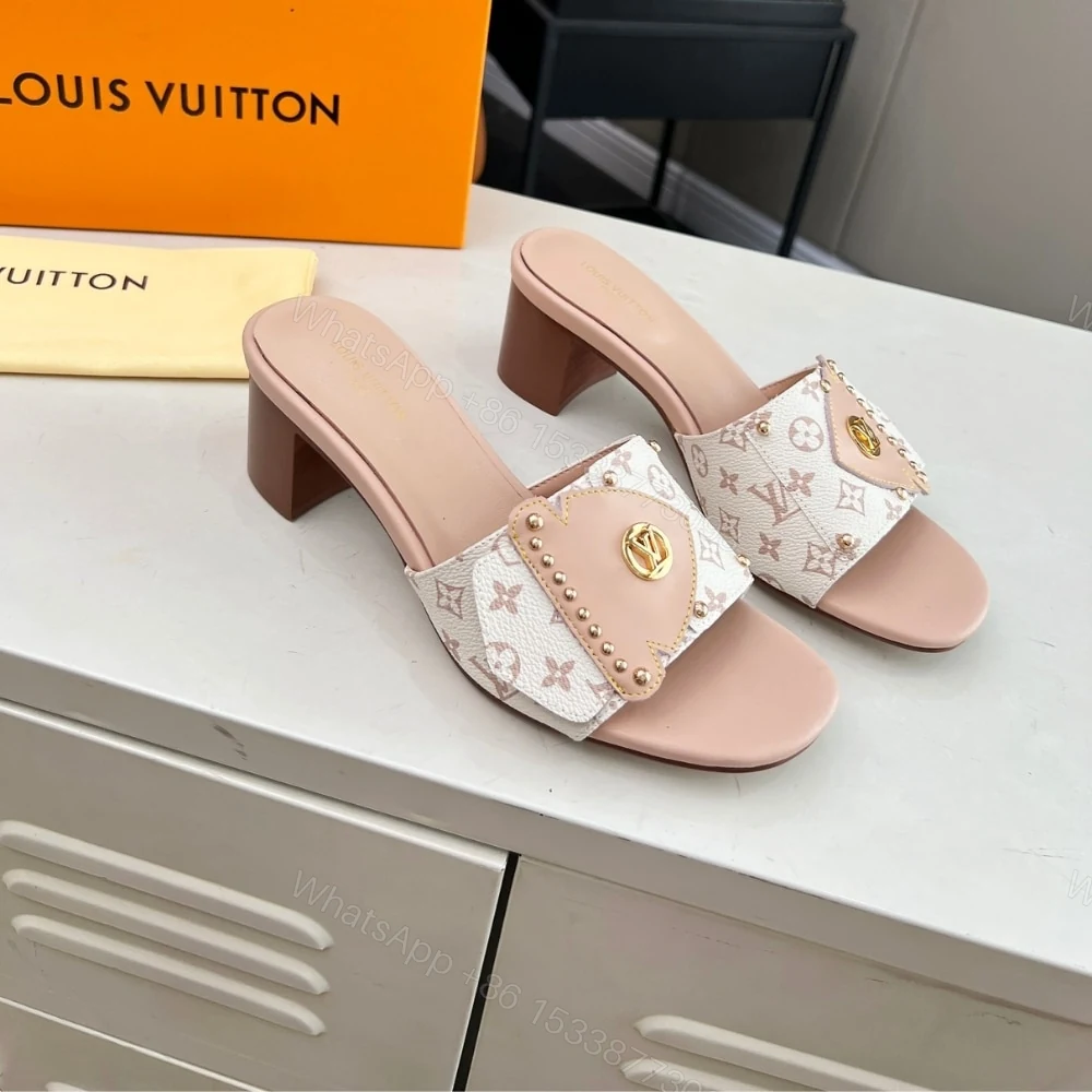 View 2 of LOUIS VUITTON LV FRAME MULE DUNE BEIGE 1AHMRN