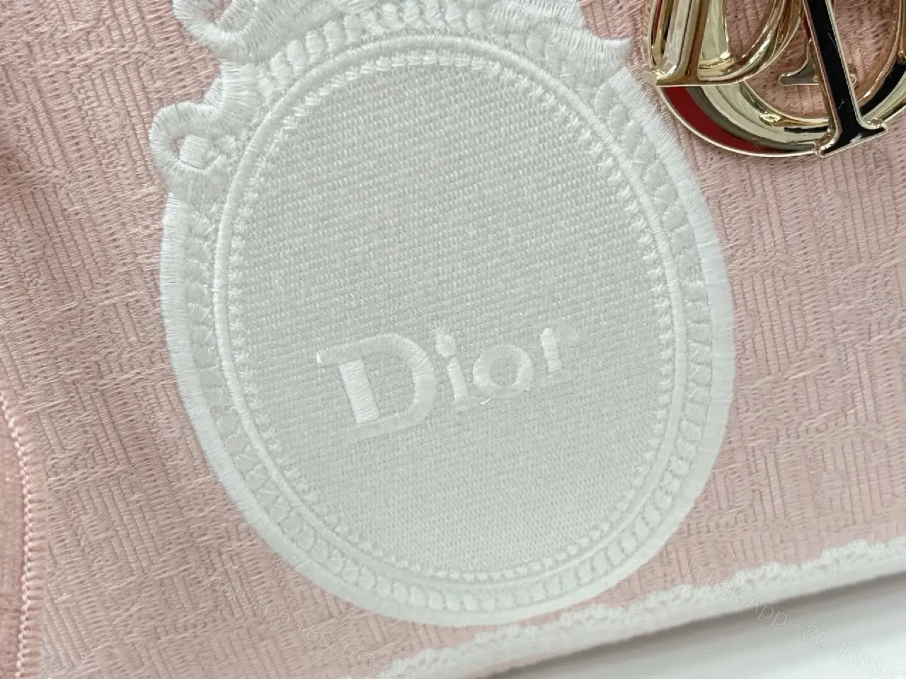 View 5 of Textured Pink Knit Satchel: Chic Mini Handbag, Modern Luxury