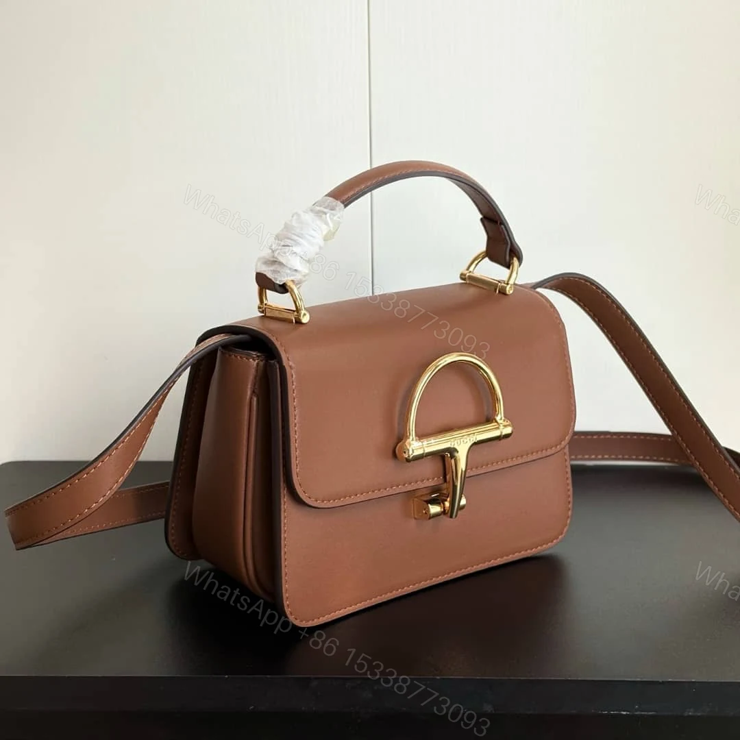 View 3 of Gucci Siena Small Top Handle Bag Brown 19Cm