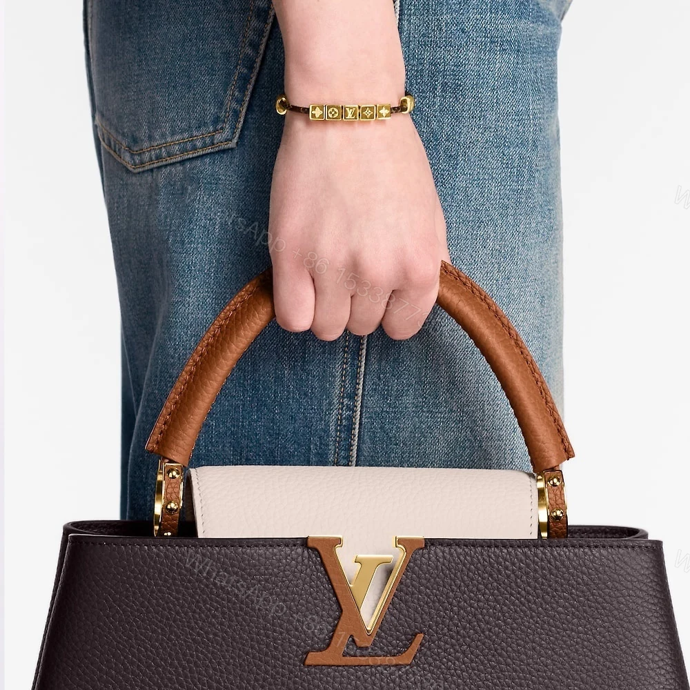 View 8 of Louis Vuitton Lv Cube Bracelet Monogram Brown M8918Z