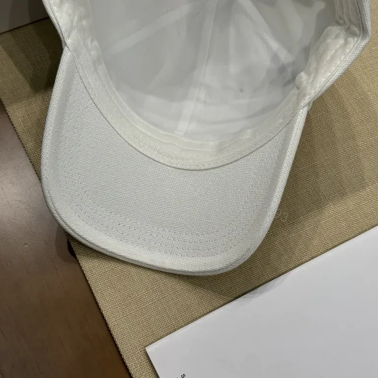View 8 of Neutral Cotton-Blend Structured Cap: Everyday Luxe