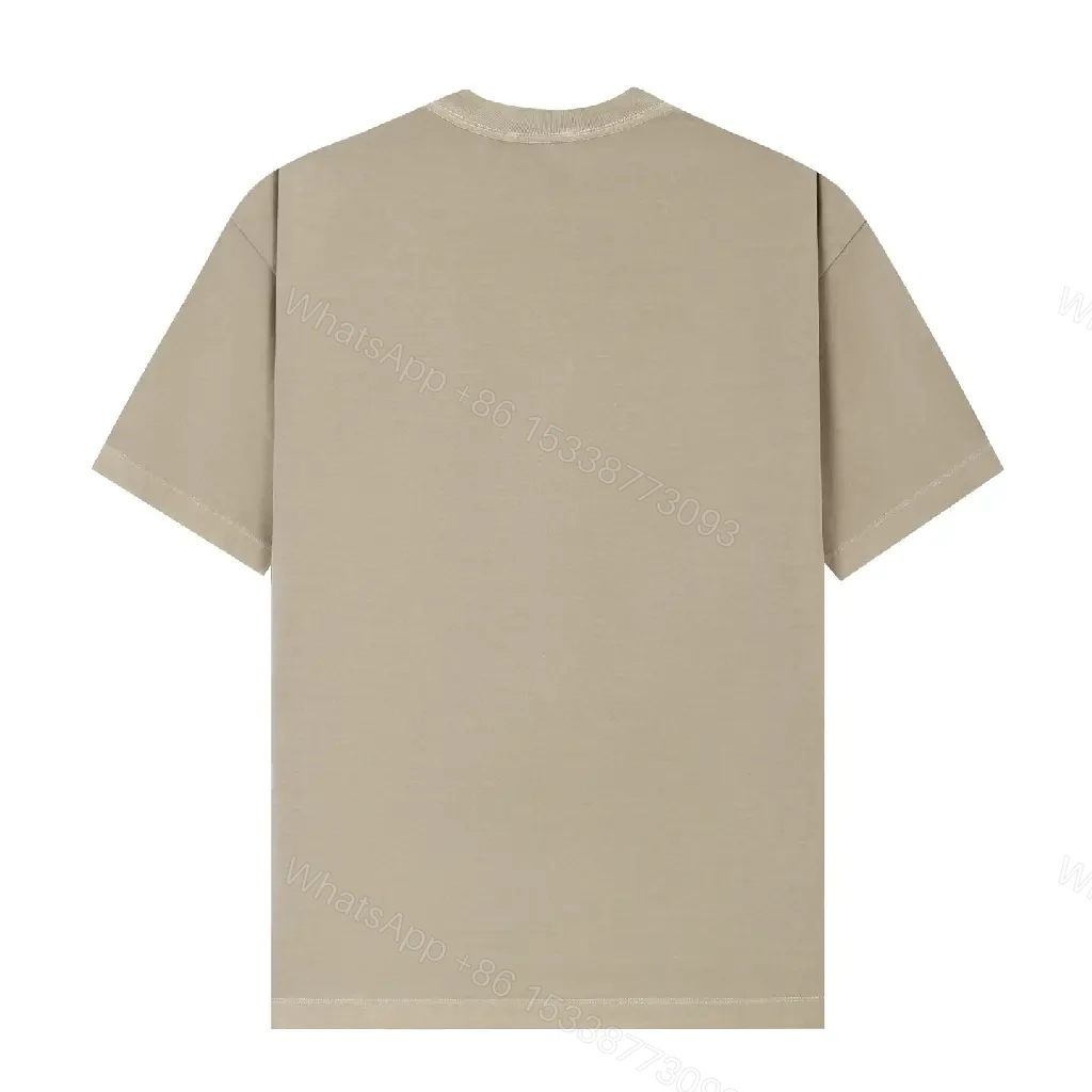 View 8 of Beige Stone Island Graphic Tee - Elevated Casual Comfort