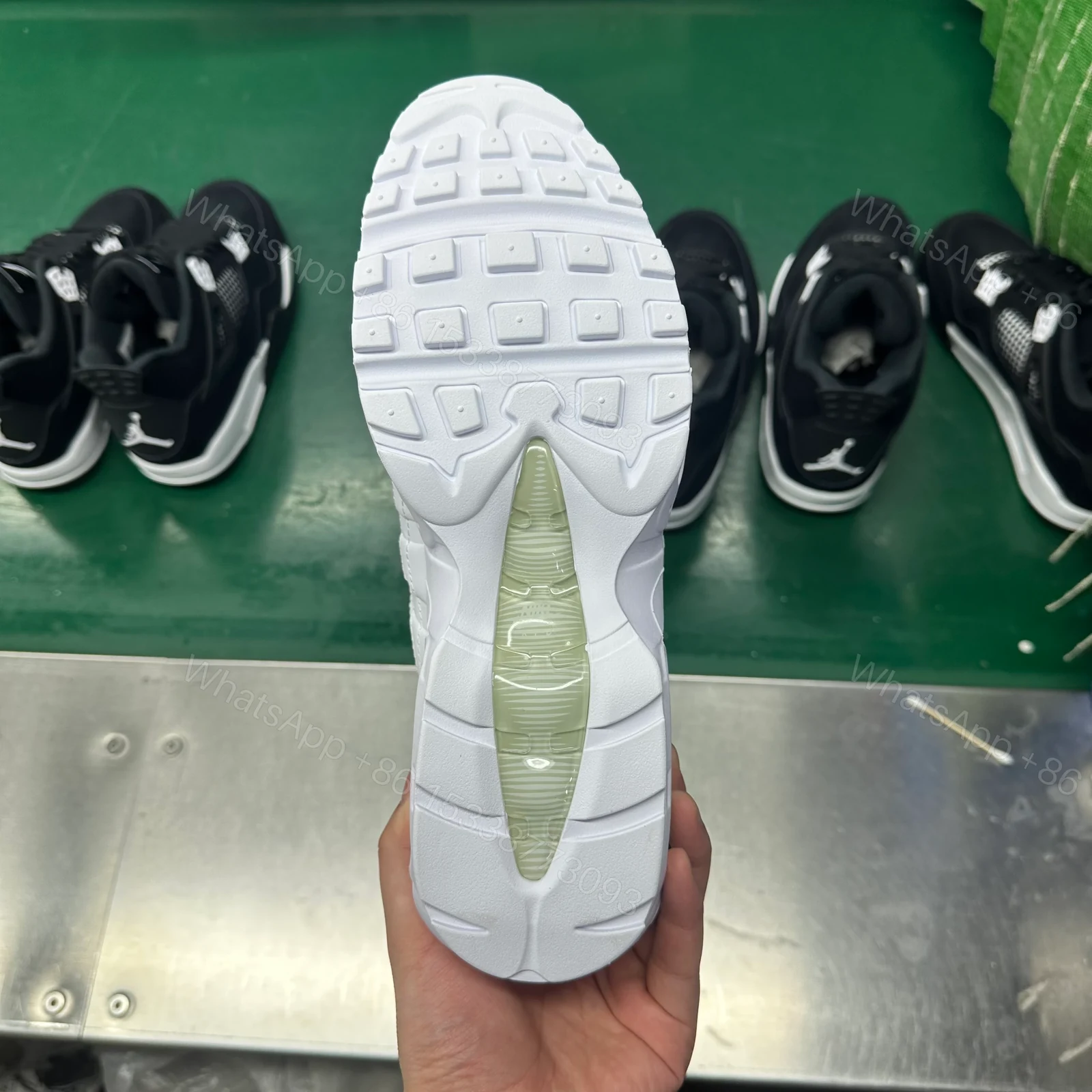 View 8 of Nike Air Max 95 Essential White Grey Fog