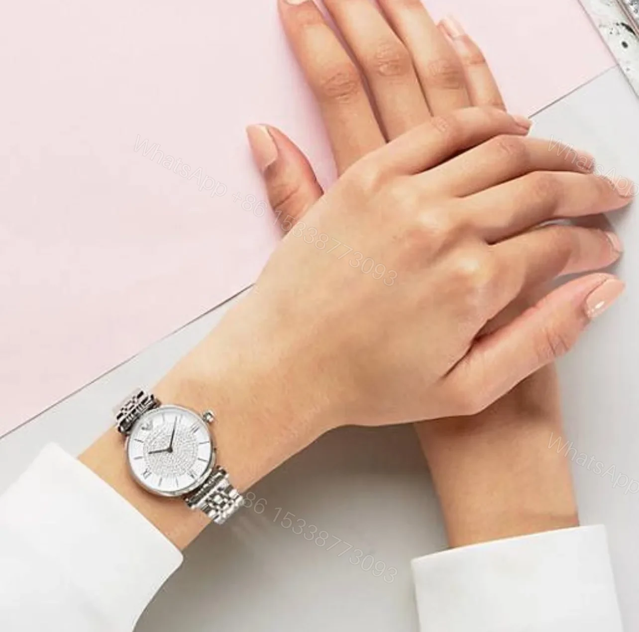 View 3 of EMPORIO ARMANI AR1926 Silver