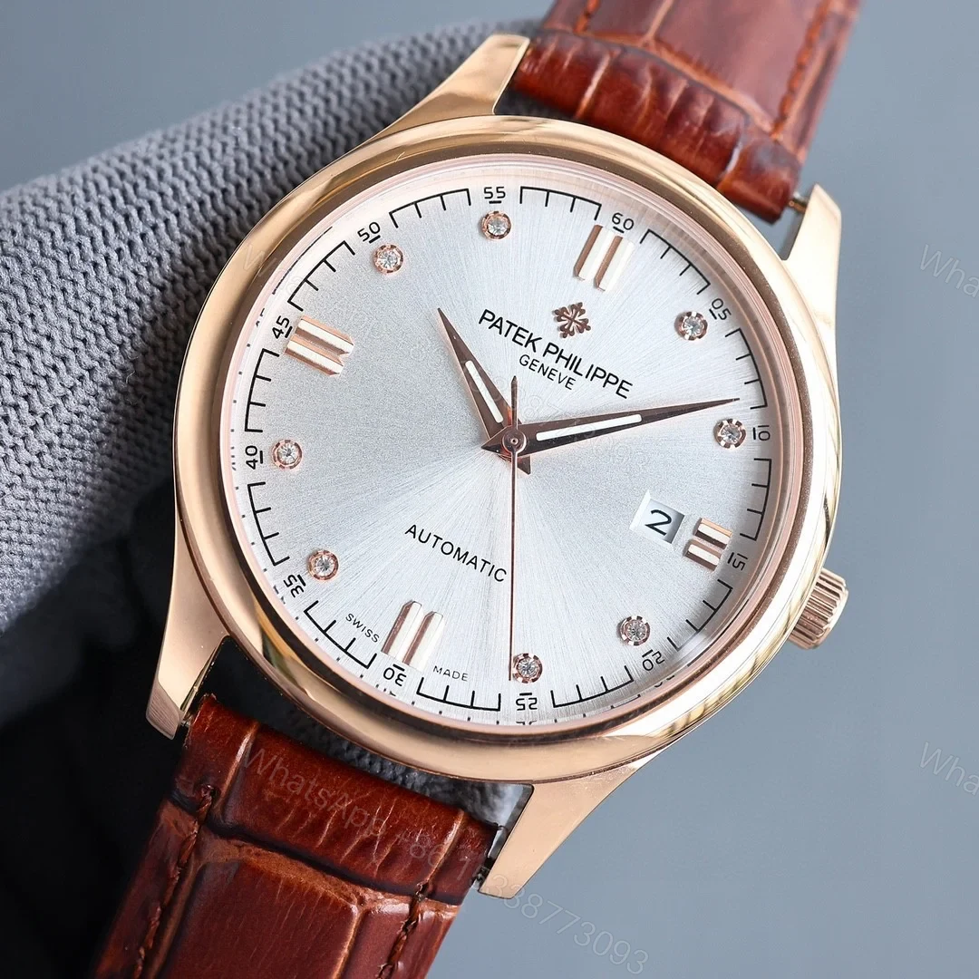 View 2 of Patek PhilippeAutomatic Mechanical Watch – 40mm Classic Edition LUX-AUTO-40MM-8215-2025
