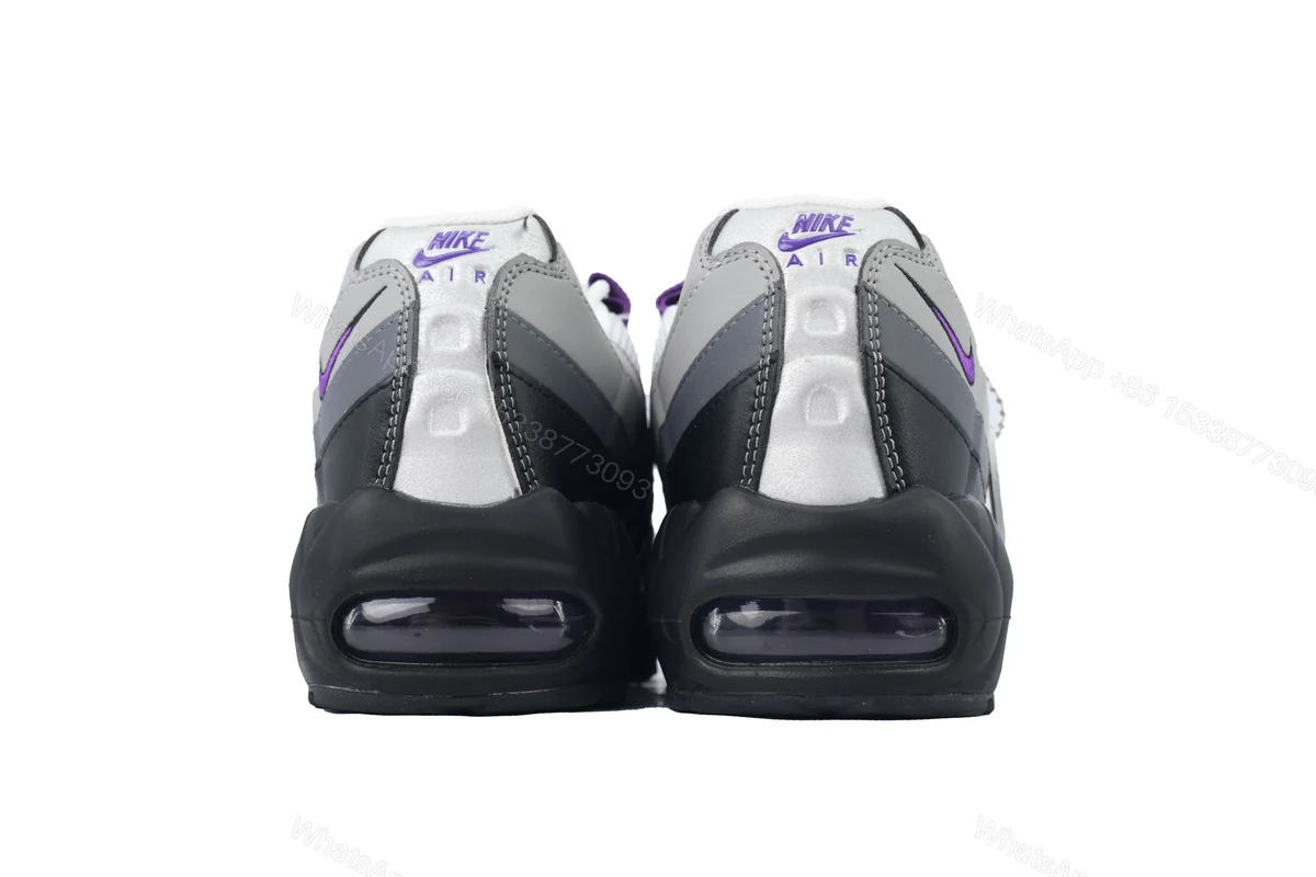 View 4 of Air Max 95 'Grey Purple' HD8015-003