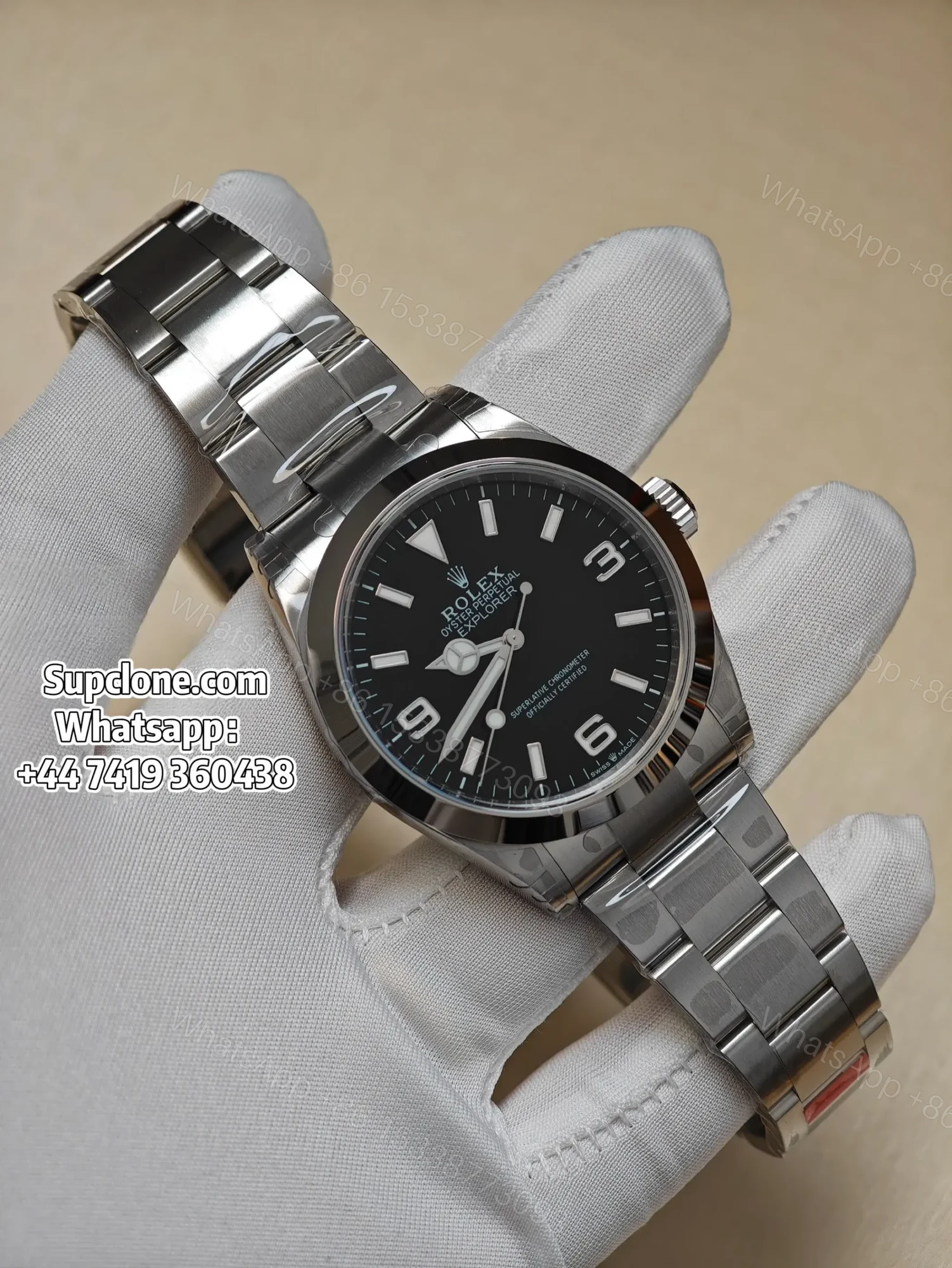 View 2 of Rolex Explorer 40 M224270-0001 Super Clone Black Dial Watch