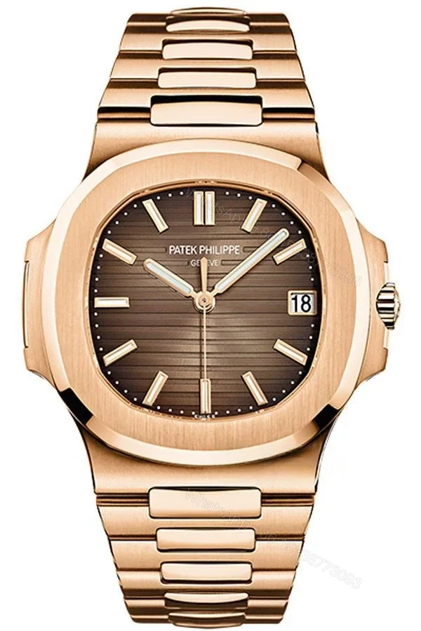 Patek Philippe Super Clone Nautilus 5711 Rose Gold Brown Dial 40MM — view 1
