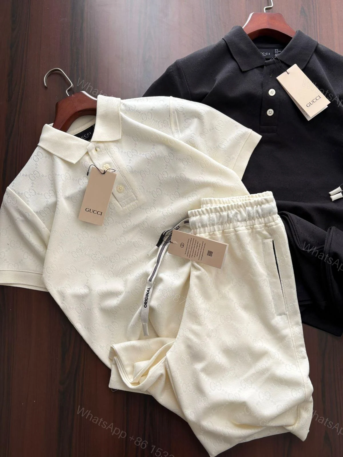 View 8 of Gucci Imported Premium Self Design Coord Set First Copy | AAA+ Replica
