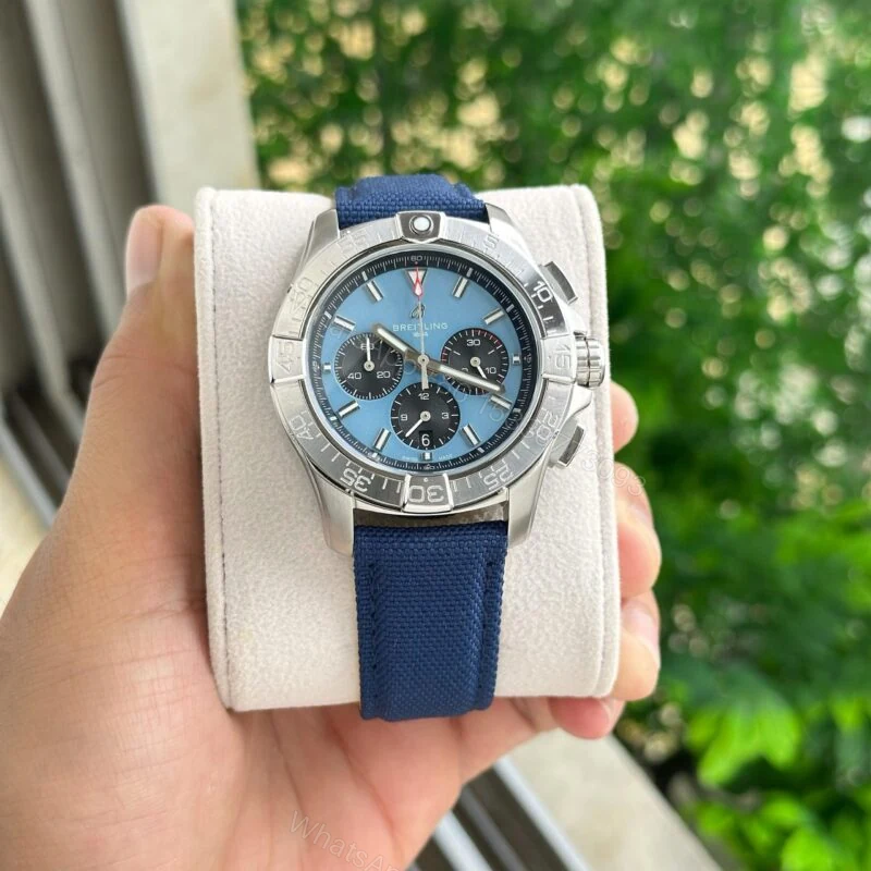 View 2 of Breitling Avenger B01 Chronograph 44 Blue Dial Quartz