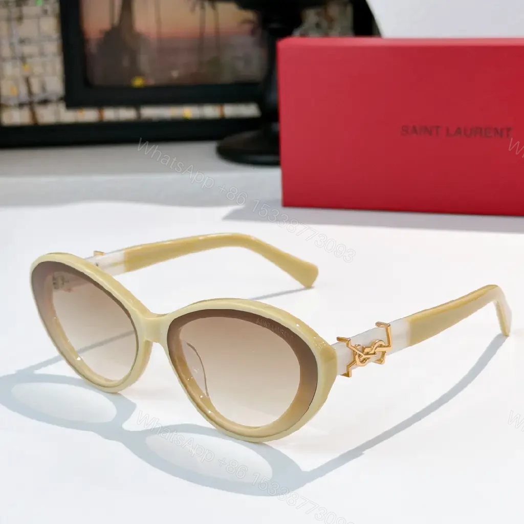 View 6 of Chic Black Round Sunglasses with Gold Hardware