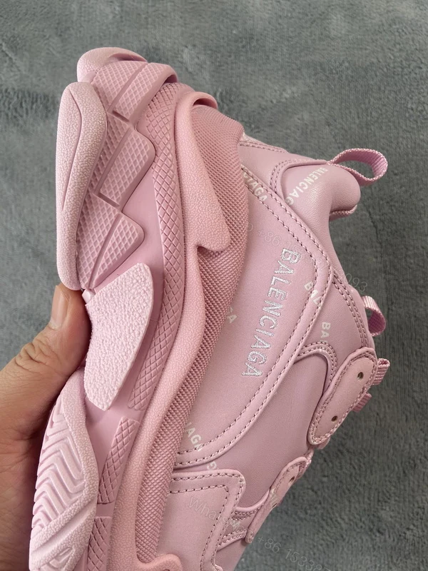 View 6 of Balenciaga Triple S Letter Pink 524039 W2FA1 5090
