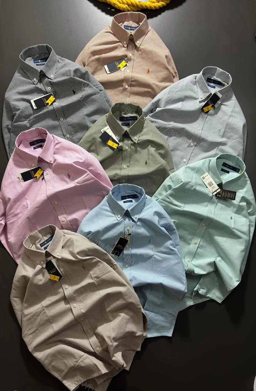 View 12 of FIRST COPY RALPH LAUREN STYLISH CASUAL COTTON SUMMER SHIRT