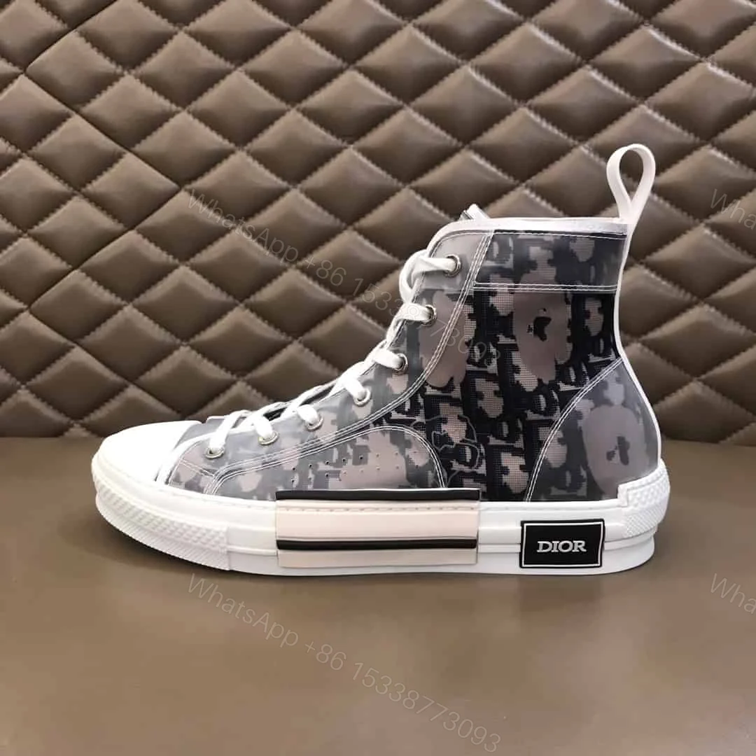 View 5 of DIOR “B23” HIGH-TOP SAFARI DIOR OBLIQUE SNEAKER – CD16