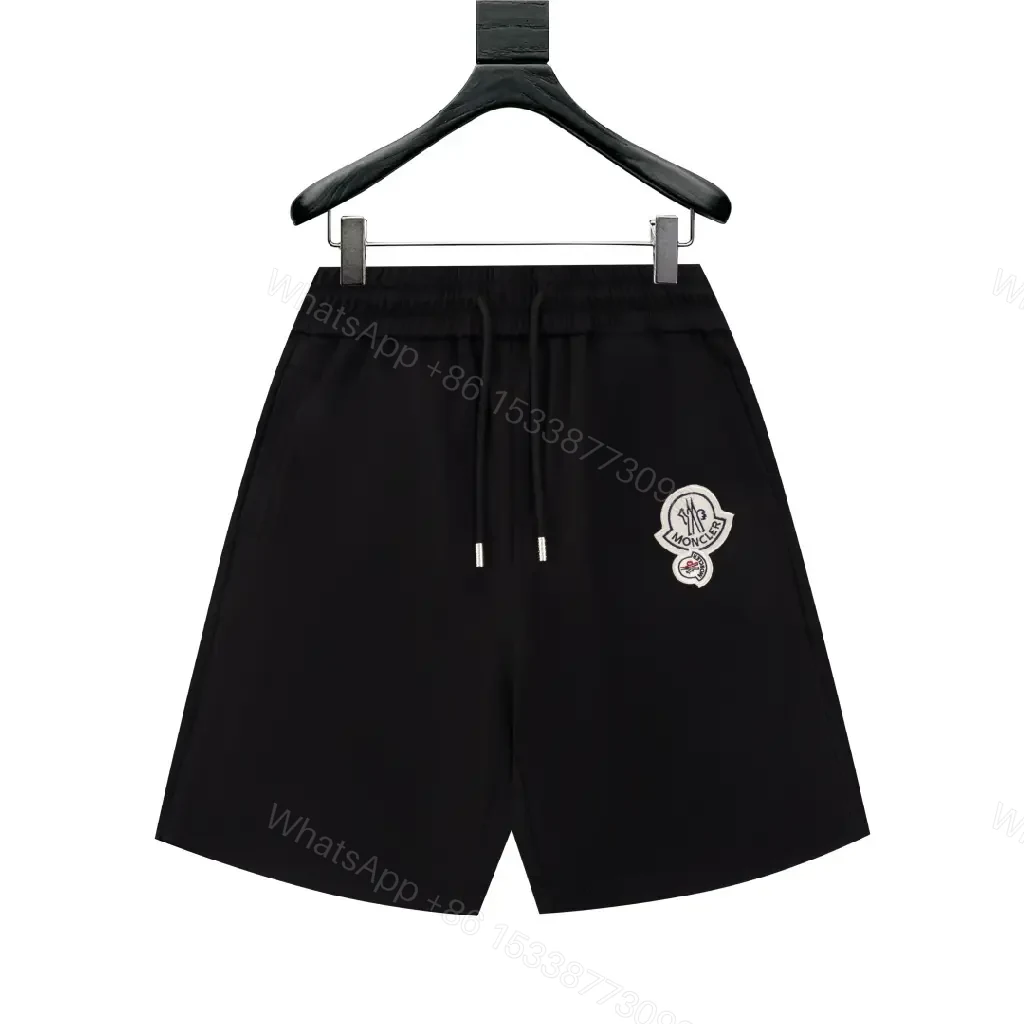 View 5 of Minimalist Black Swim Short with Crest – Luxe Everyday Comfort