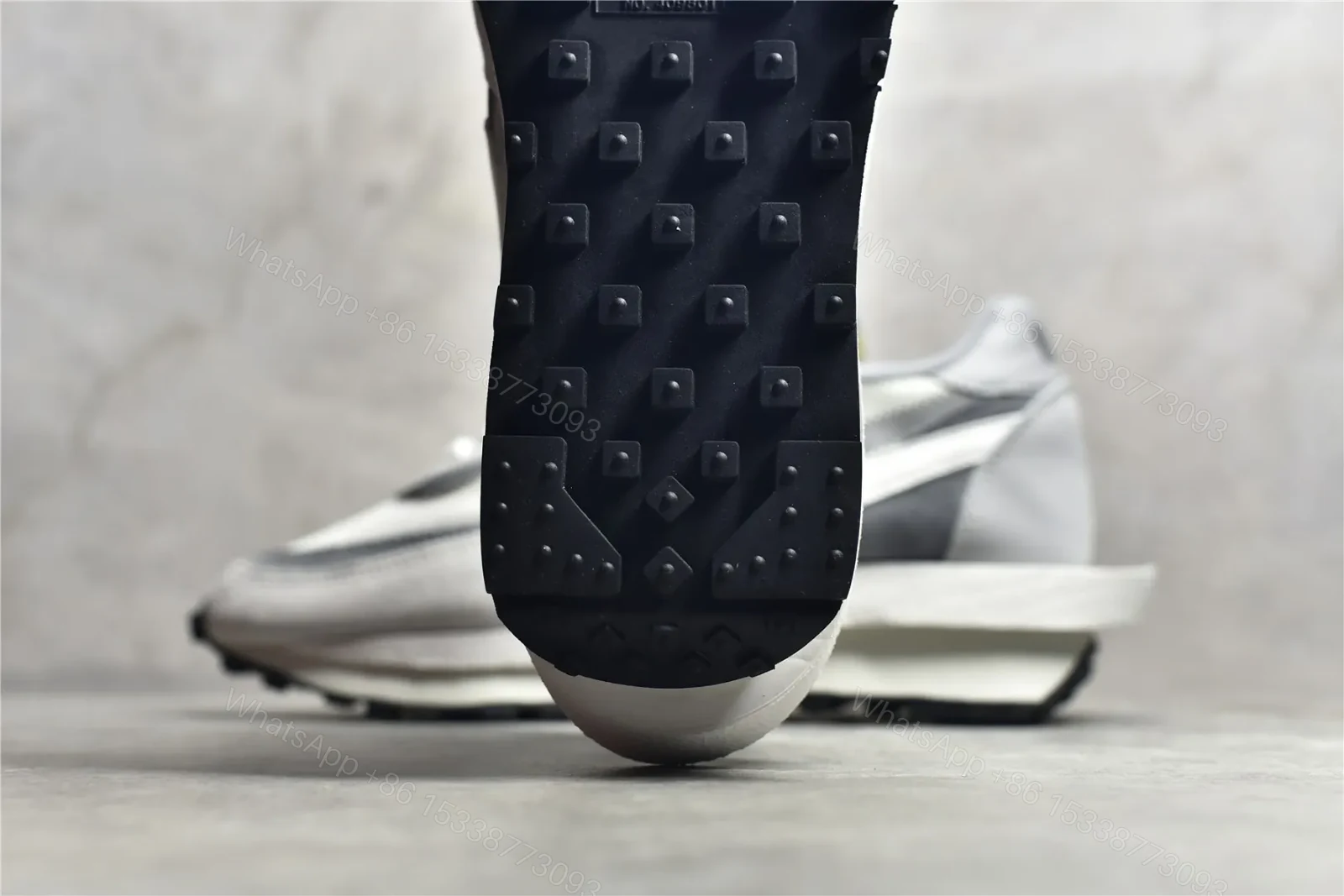 View 8 of Sacai × Nike LDV Waffle Grey White Reps