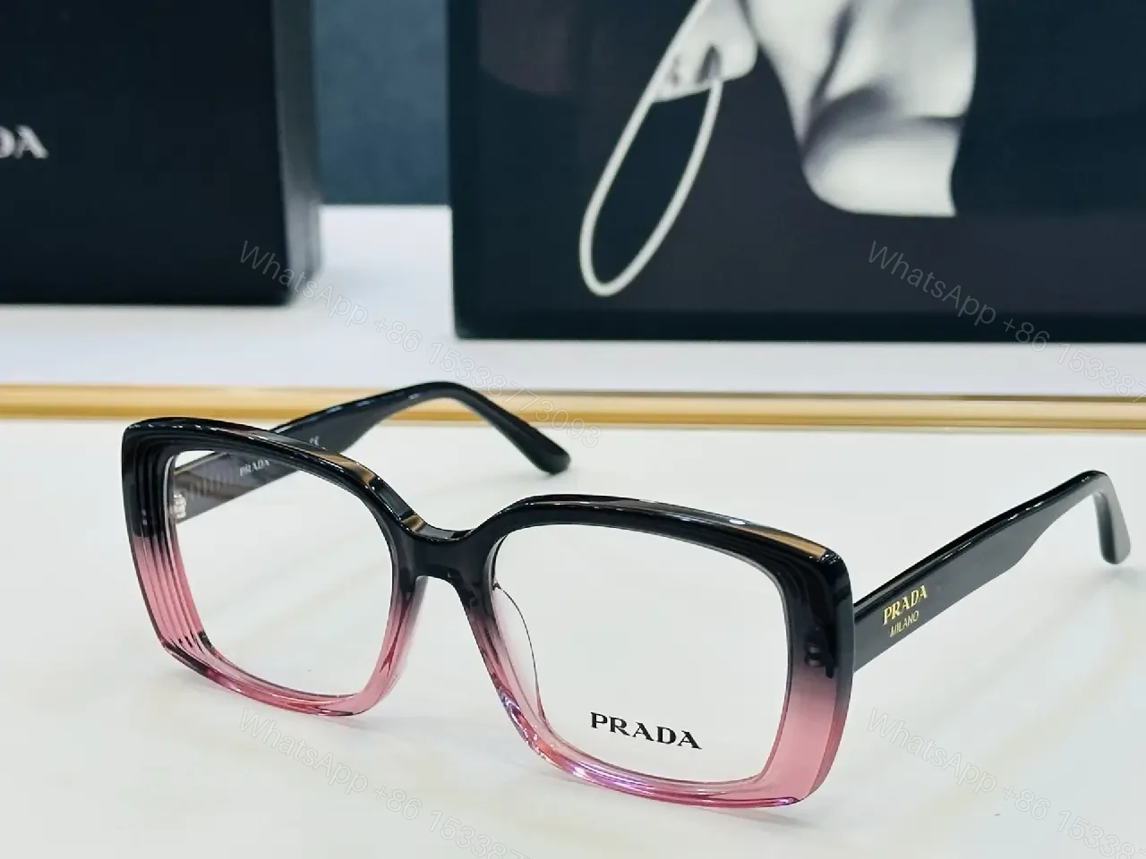 View 5 of Bold Black Acetate Square Sunglasses: Structured Luxury Eyewear