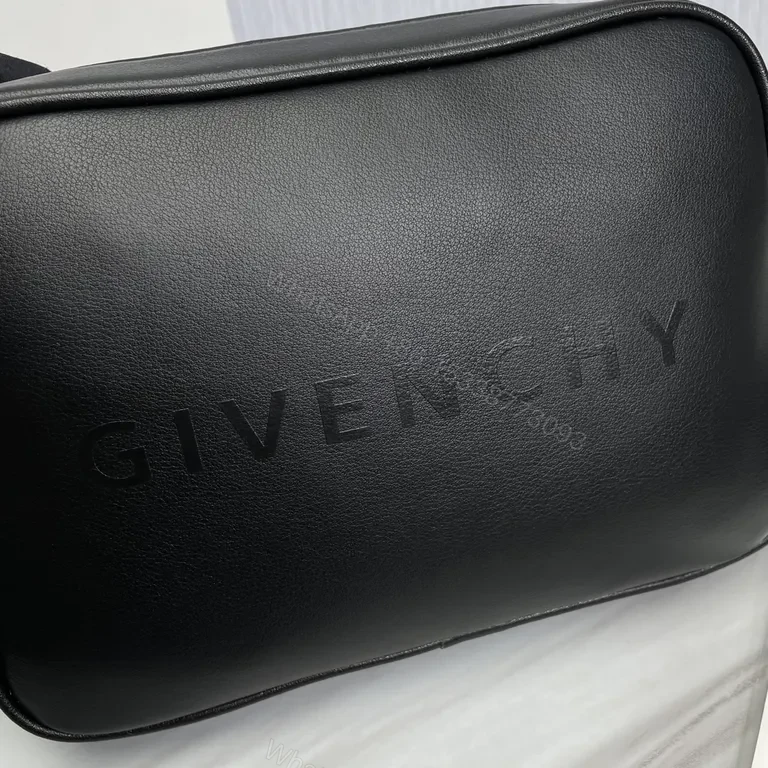 View 3 of Givenchy Structured Leather Crossbody â€“ Subtle Luxury, All-Day Comfort