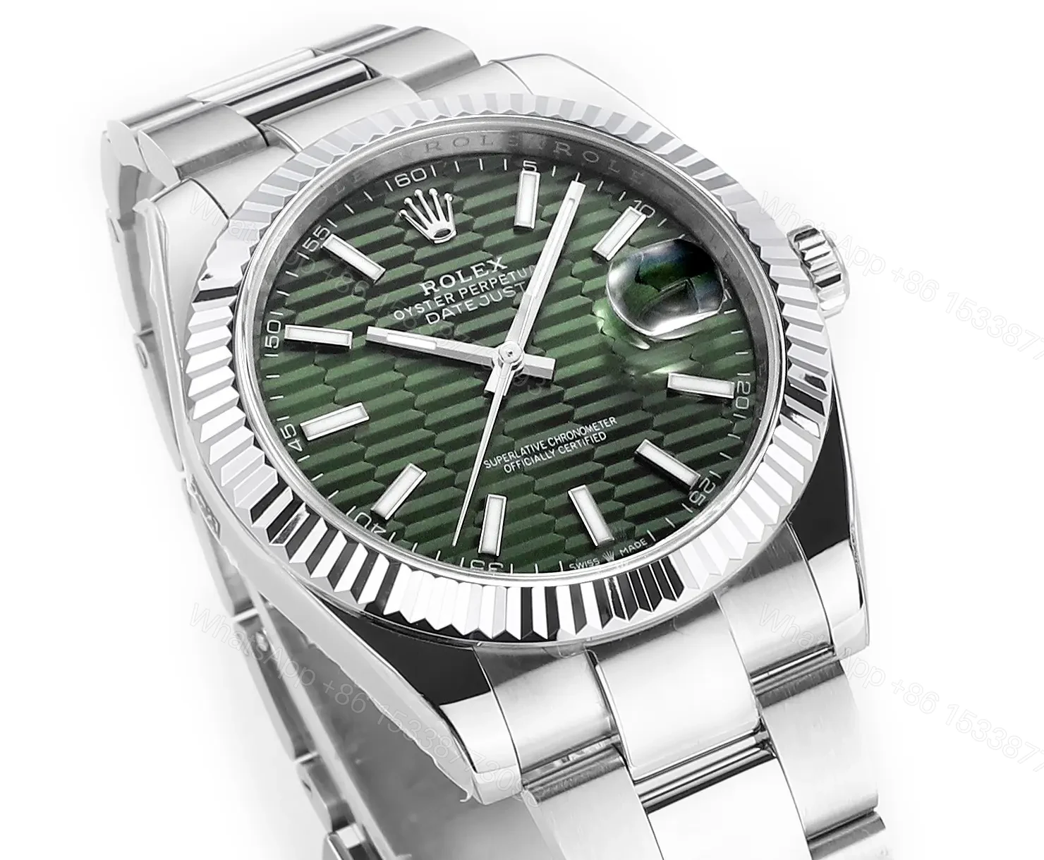 View 3 of RM Factory Clean Factory DDF Green Classic Datejust 41mm Watch