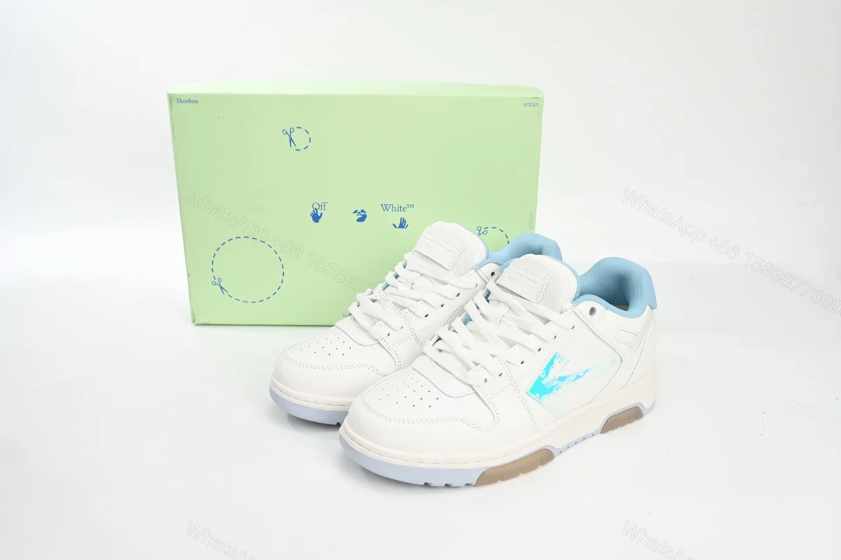 OFF-WHITE Out Of Blue White Blue Discoloration — view 2