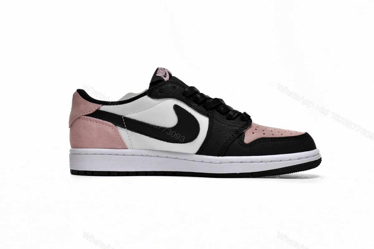View 2 of Travis Scott x Air Jordan 1 Low Black Red DM7866-066