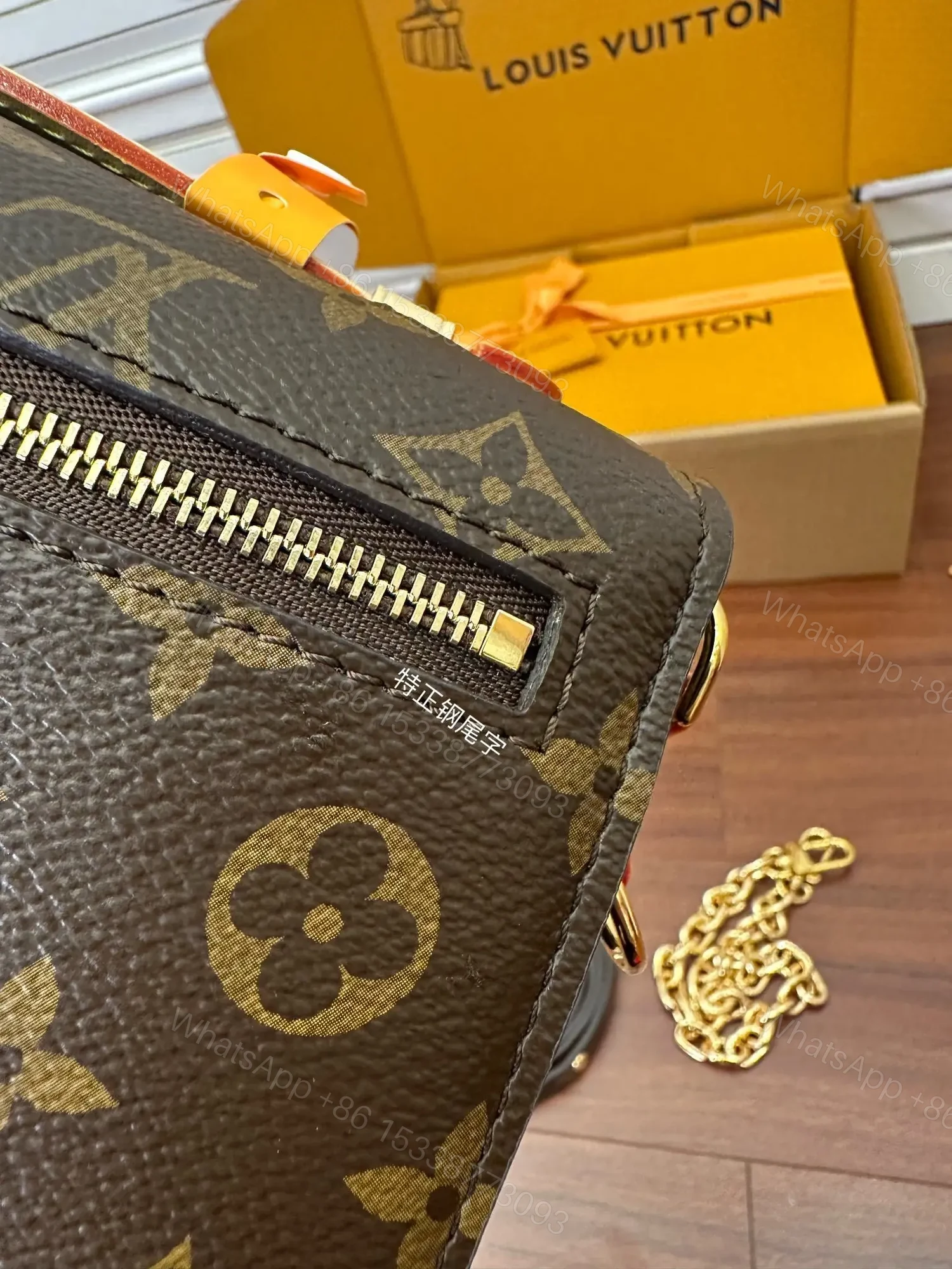 View 6 of Louis Vuitton Pochette Métis East West Monogram Canvas