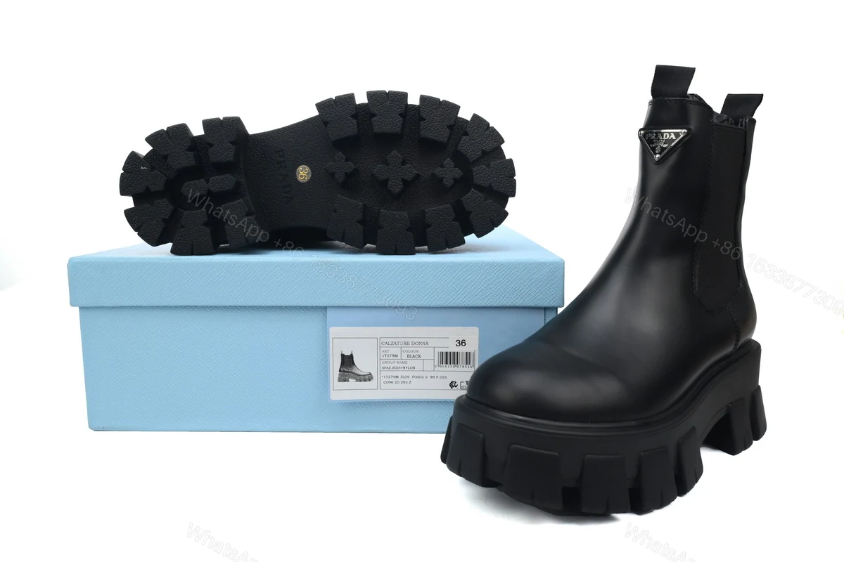 View 2 of Prada Boots Black