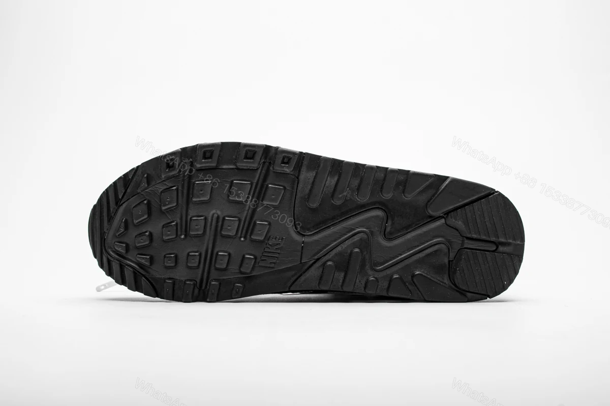 View 6 of Off-White x Nike Air Max 90 “All Black” AA7293-001