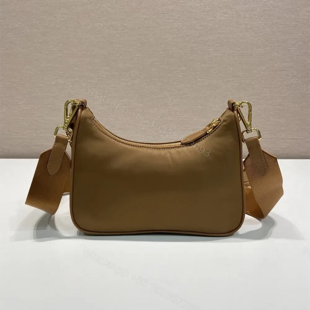 View 2 of 高仿Prada*RE-Nylon系列1BH204三合一單肩包棕色免檢版